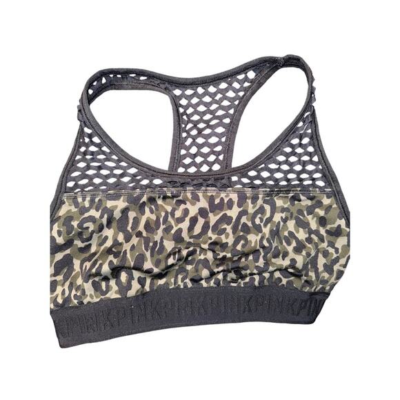 PINK VICTORIAS SECRET sports bra size Medium M - Picture 1 of 3